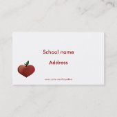 Visitekaartje van Whimsical Teacher (Achterkant)