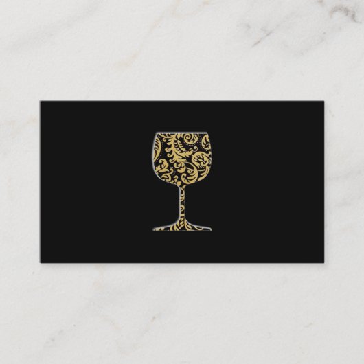 Visitekaartje van wijn (Voorkant)