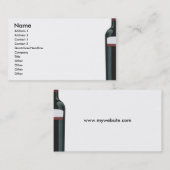 Visitekaartje van wijn (Voorkant / Achterkant)