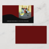 Visitekaartje van wijn {rood} (Voorkant / Achterkant)