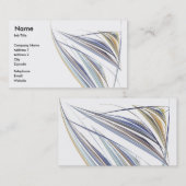 Visitekaartje van wijnglas (Voorkant / Achterkant)