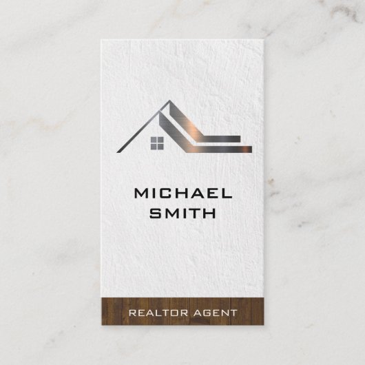 Visitekaartje van woudhout voor huishoudelijk gebr (Voorkant)