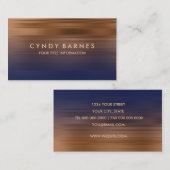 Visitekaartje van zeemacht en koperstreep (Voorkant / Achterkant)