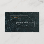 visitekaartje van zeevruchten (Achterkant)