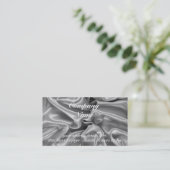 Visitekaartje van zijde (Staand voorkant)