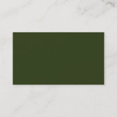 Visitekaartje van zoete en fijne monogrammen, groe (Achterkant)