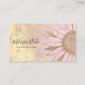 visitekaartje van zonnebloempitten (Voorkant)