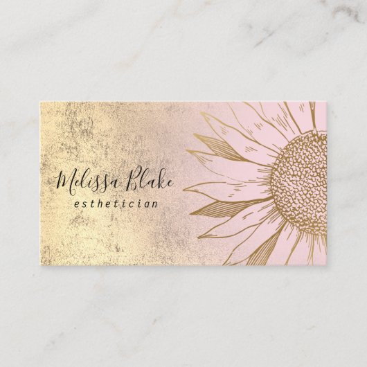 visitekaartje van zonnebloempitten (Voorkant)