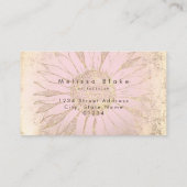 visitekaartje van zonnebloempitten (Achterkant)