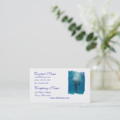 Visitekaartje van zwemblair Beer (Staand voorkant)