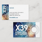 Visitekaartje Variatie 2 (Voorkant / Achterkant)