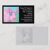 Visitekaartje Varkens (Voorkant / Achterkant)