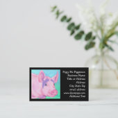 Visitekaartje Varkens (Staand voorkant)