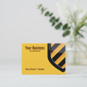 Visitekaartje veiligheid (Staand voorkant)