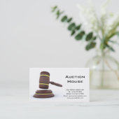 Visitekaartje veilinghuis (Staand voorkant)