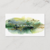 Visitekaartje Verf waterverf (Voorkant)