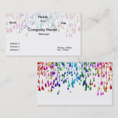 Visitekaartje Verfdruppels (Voorkant / Achterkant)