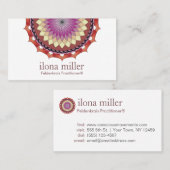 Visitekaartje Verkeer Mandala | Herfst (Voorkant / Achterkant)