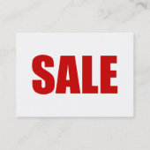 VISITEKAARTJE VERKOOP (Achterkant)