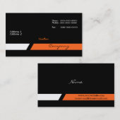 Visitekaartje Verkoopmanager (Voorkant / Achterkant)