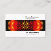 Visitekaartje Verlichtingsontwerper (Voorkant)