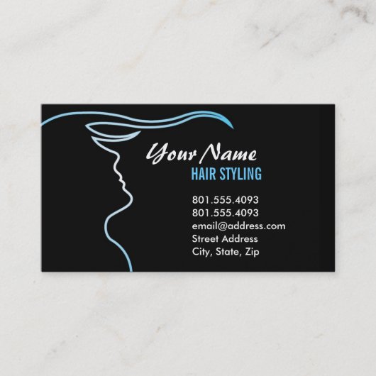 Visitekaartje Verloopcontourlijst Haarlijst (Voorkant)