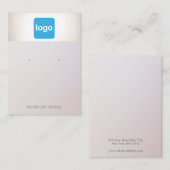 Visitekaartje Verouderde weergavehouder Logo toevo (Voorkant / Achterkant)