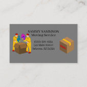 Visitekaartje Verplaatsen van service (Voorkant)