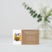 Visitekaartje Verplaatsen van service (Staand voorkant)