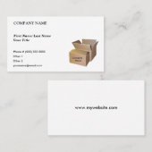 Visitekaartje verplaatsen/verzenden (Voorkant / Achterkant)