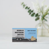 Visitekaartje Verplaatsend bedrijf (Staand voorkant)