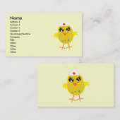 visitekaartje verpleegsters (Voorkant / Achterkant)