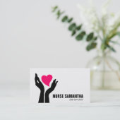 Visitekaartje Verpleegtehuizen (Staand voorkant)