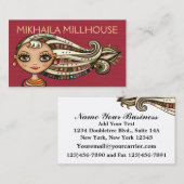 Visitekaartje versie - Society Diva (Voorkant / Achterkant)