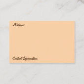 Visitekaartje Vertaler (Achterkant)