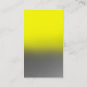 Visitekaartje Verticaal geel grijs hout (Achterkant)