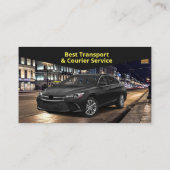 Visitekaartje vervoersservice (Achterkant)