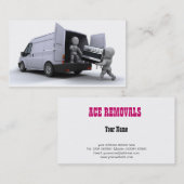 Visitekaartje verwijderen (Voorkant / Achterkant)