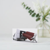 Visitekaartje verwijderen (Staand voorkant)