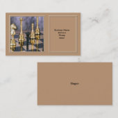 Visitekaartje verzekering (Voorkant / Achterkant)