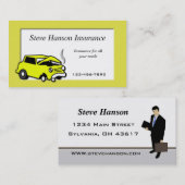 Visitekaartje Verzekering (Voorkant / Achterkant)