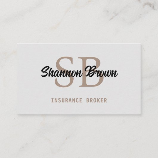 Visitekaartje verzekeringsagent | Hypothecaire mak (Achterkant)