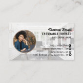 Visitekaartje verzekeringsagent | Hypothecaire mak (Voorkant)