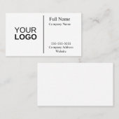 Visitekaartje Vet 2 (Voorkant / Achterkant)