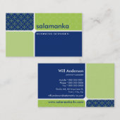 VISITEKAARTJE vet modern segment (Voorkant / Achterkant)