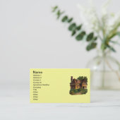 Visitekaartje Victoriaans huis (Staand voorkant)