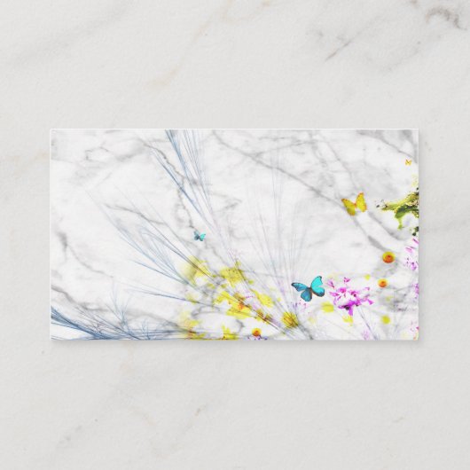 visitekaartje vier je bedrijf (Achterkant)