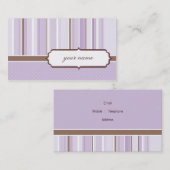 VISITEKAARTJE: vintage 1 Visitekaartje (Voorkant / Achterkant)