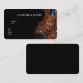 Visitekaartje VIOLIN, MUSICIAN (Voorkant / Achterkant)