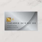 Visitekaartje VIP Gold (Achterkant)